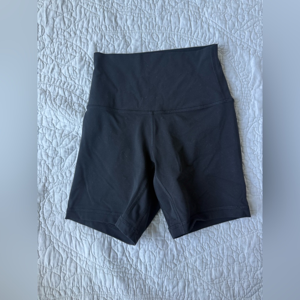 lululemon athletica Women's Black Bike Shorts
